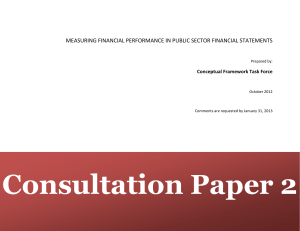 measuring financial performance in public sector financial statements