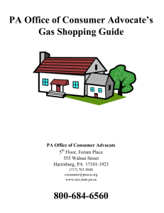 Gas Shopping Guide - Office of Consumer Advocate