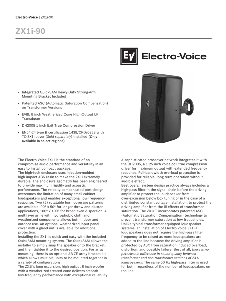 81％以上節約 Electro-Voice ZX1i-90