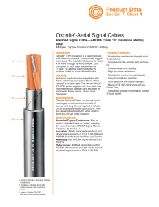 Okonite -Aerial Signal Cables