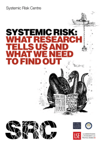 Systemic Risk Centre