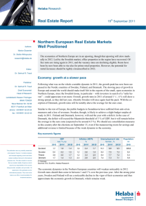 Real Estate Report Northern European Real Estate