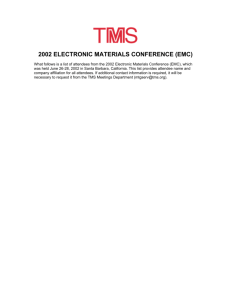 2002 Electronic Materials Conference (EMC)