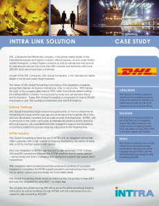 CASE STUDY INTTRA LINK SOLUTION