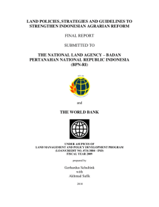 World Bank Report Indonesia