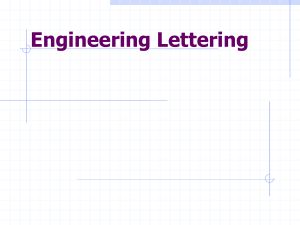 Engineering Lettering