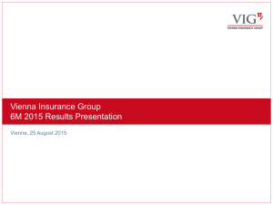 Presentation - Vienna Insurance Group