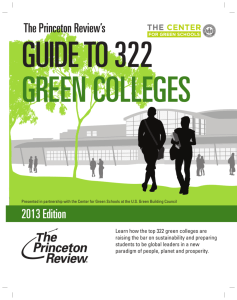 The Princeton Review's 2013 Edition
