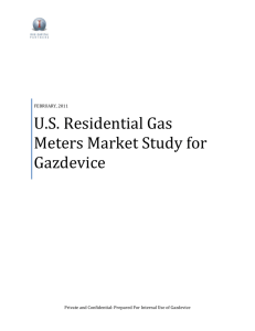 U.S. Residential Gas Meters Market Study For GAZDEVICE