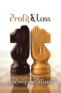 Profit and Loss - Mises Institute