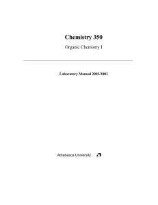 CHEM350 Lab Manual 02 - Centre for Science