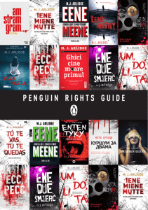 Penguin UK Rights Guide London 2015