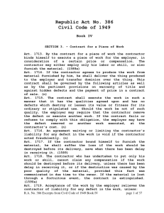 Republic Act No. 386 Civil Code of 1949