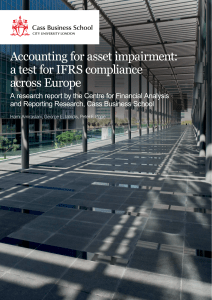 Accounting for asset impairment: a test for IFRS compliance across