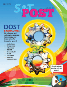 S & T Post - Science and Technology Information Institute (STII/DOST)