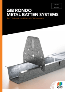 metal batten systems