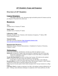 Chemistry - Sachem Home Page