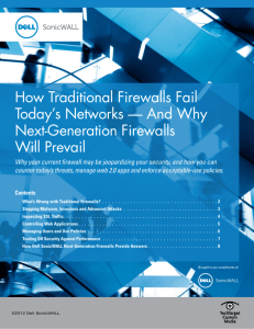 How Traditional Firewalls Fail Today's Networks