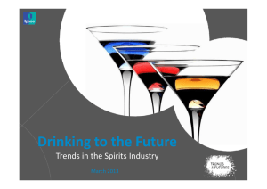 Trends in the Spirits Industry