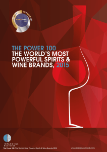 the power 100 the world's most powerful spirits & wine brands, 2015