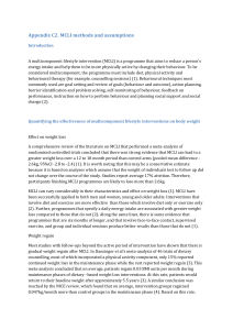 Appendix C2. MCLI methods and assumptions