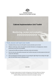 Implementation Toolkit - 5. Monitoring, review and evaluation