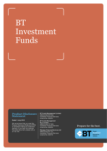 BT Investment Funds