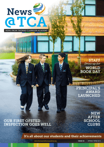 Issue 5 Spring 2014 - Thomas Clarkson Academy