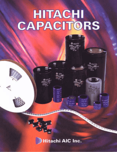 AIC - Hitachi AIC Capacitors