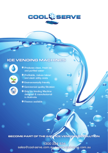 Become part of the 24/7 Ice Vending revolution!