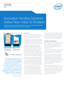 Innovative Vending Solutions Deliver New Value to Retailers