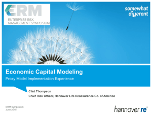 Economic Capital Modeling