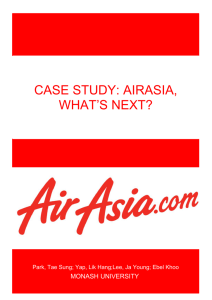 Case study: Airasia, what's next?
