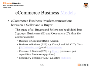 Introduction of Electronic Commerce