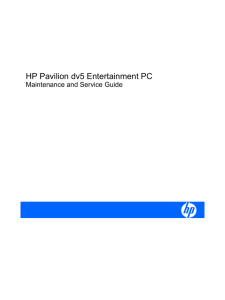 HP Pavilion dv5 Entertainment PC - Hewlett