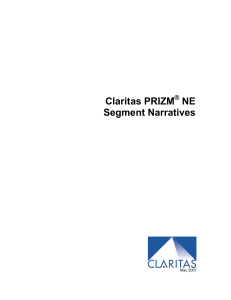 Claritas PRIZM NE Segment Narratives