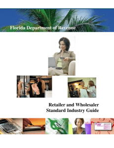 Retailer / Wholesaler - Florida Department of Revenue