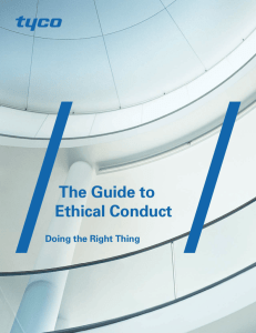 The Guide to Ethical Conduct