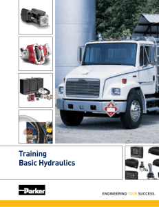 Training Basic Hydraulics - Parker Hannifin