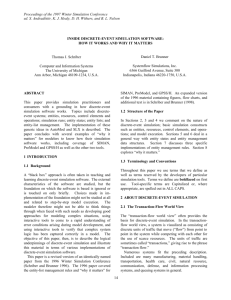 Inside Discrete-Event Simulation Software: How it Works and Why it