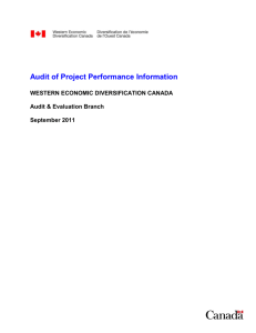 PDF version of Audit of Project Performance Information