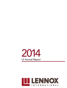 2014 Annual Report and 10-K