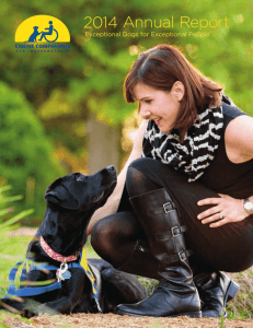 2014 Annual Report - Canine Companions for Independence
