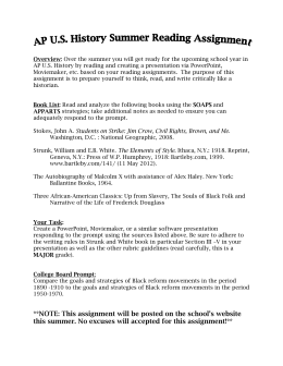 How to Organize a TDA Response sheet