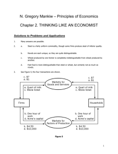 N. Gregory Mankiw – Principles of Economics Chapter 2. THINKING