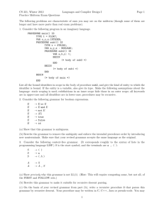 Practice Midterm Exam