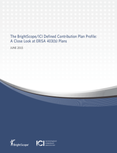 A Close Look at ERISA 403(b) Plans