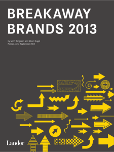 Report - Ranking The Brands