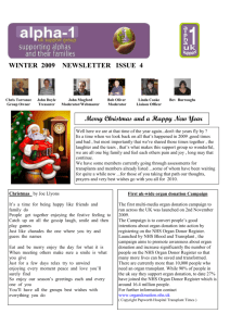 A1UK NEWSLETTER ISSUE 4 WINTER 2009 - The Alpha