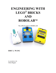 ENGINEERING WITH LEGO BRICKS AND ROBOLAB™